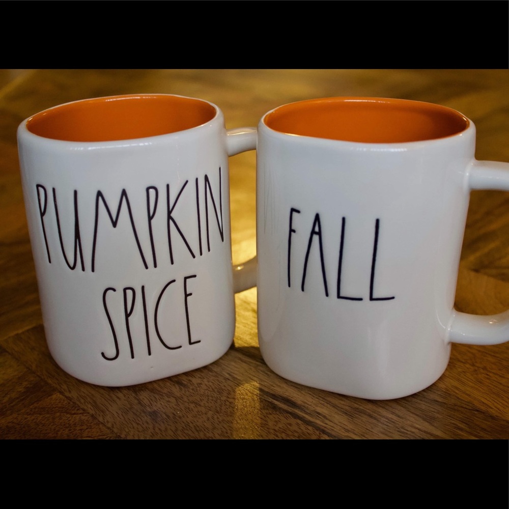 Pumpkin Spice & Fall Y’all Rae Dunn Mugs